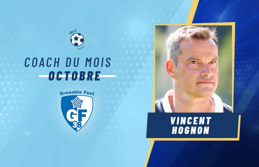 Ligue Vincent Hognon Grenoble Coach Du Mois D Octobre Sur