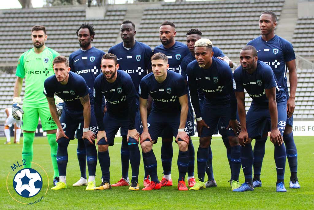 Ligue 2 (Playoff 1) le groupe du Paris FC face à Lens