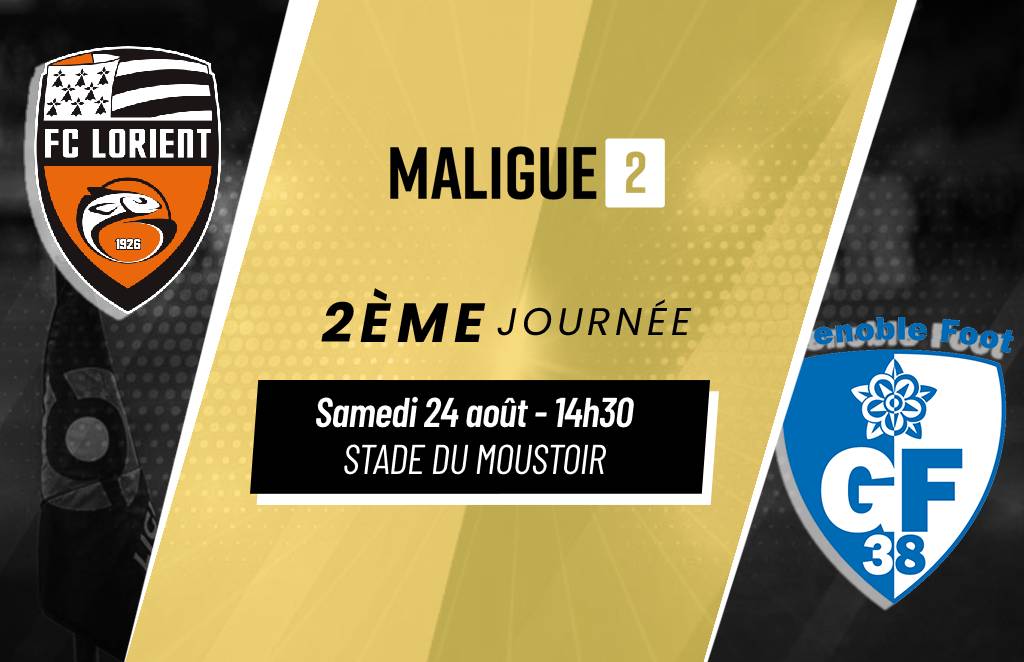 Ligue 2 (J2, pronostic) – Lorient ou Grenoble, qui sera en mesure d’enchaîner ?