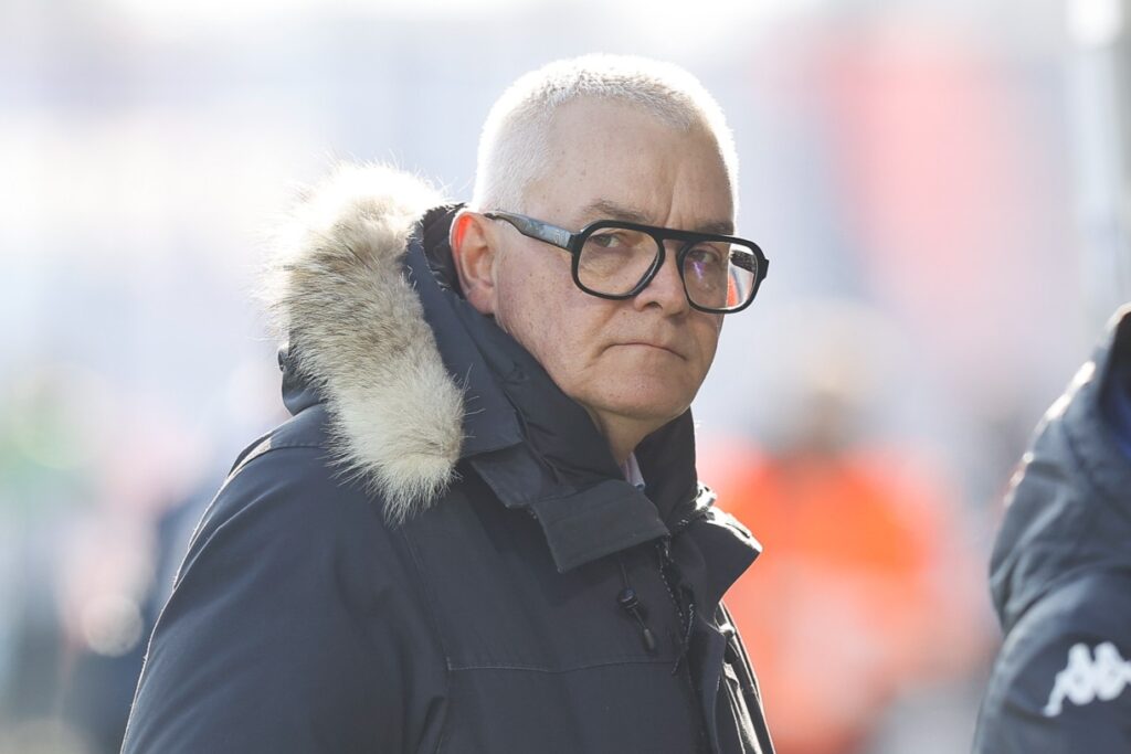 Laurent LAIRY, President of Laval during the Ligue 2 BKT match between Clermont and Laval at Stade Gabriel-Montpied on January 18, 2025 in Clermont-Ferrand, France. (Photo by Loic Baratoux/FEP/Icon Sport) - Photo by Icon Sport