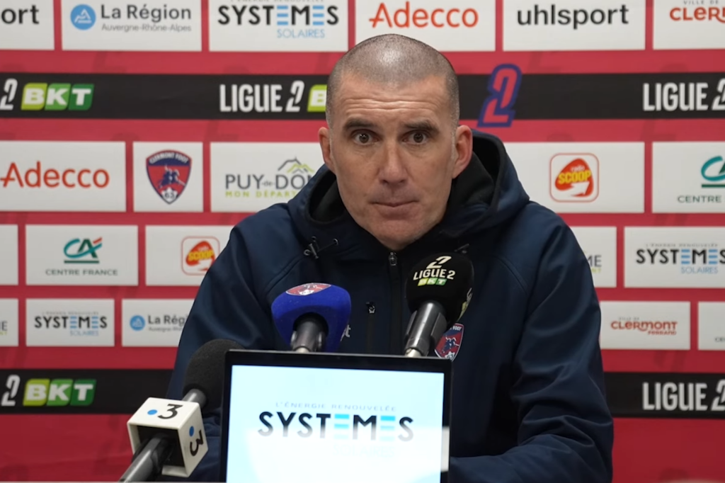 Clermont – Laurent Batlles revient sur le point pris (0-0) face à Grenoble : « Au vu des résultats de Martigues et de Caen, malgré tout, c’était un moindre mal »