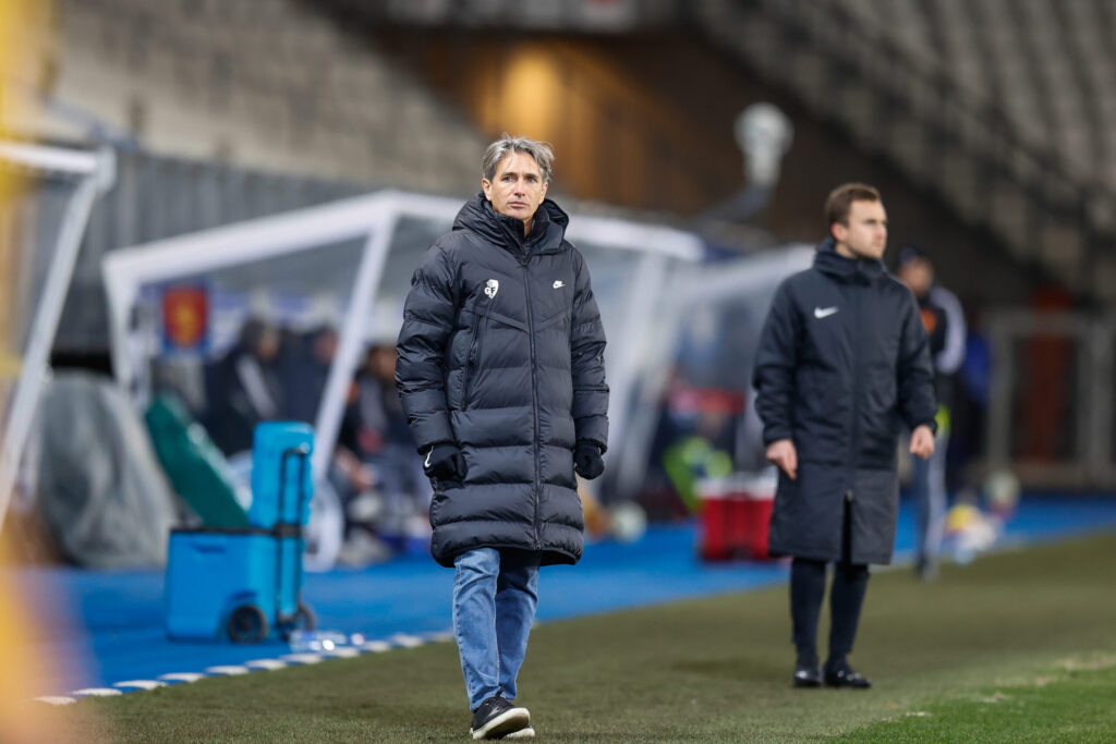 Franck RIZZETTO of Grenoble during the Ligue 2 BKT match between Grenoble and Rodez at Stade des Alpes on January 31, 2025 in Grenoble, France. (Photo by Loic Baratoux /FEP/Icon Sport) - Photo by Icon Sport