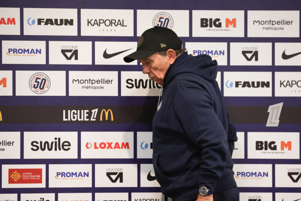Ligue 1 : Montpellier – ASSE interrompu à 0-2, « on n’avait pas le niveau de la Ligue 1 » déplore Jean-Louis Gasset, résigné