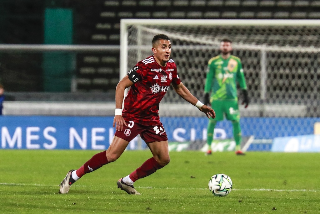 Ahmed KASHI of FC Annecy during the Ligue 2 BKT match between Annecy and Clermont at Parc Des Sports on December 6, 2024 in Annecy, France. (Photo by Romain Biard/Icon Sport) - Photo by Icon Sport