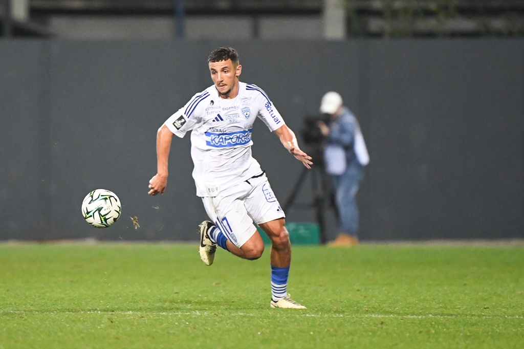 Zakaria ARISS of SC Bastia during the Ligue 2 BKT match between Dunkerque and Bastia at Marcel Tribut Stadium on September 24, 2024 in Dunkerque, France. (Photo by Anthony Bibard/FEP/Icon Sport) - Photo by Icon Sport